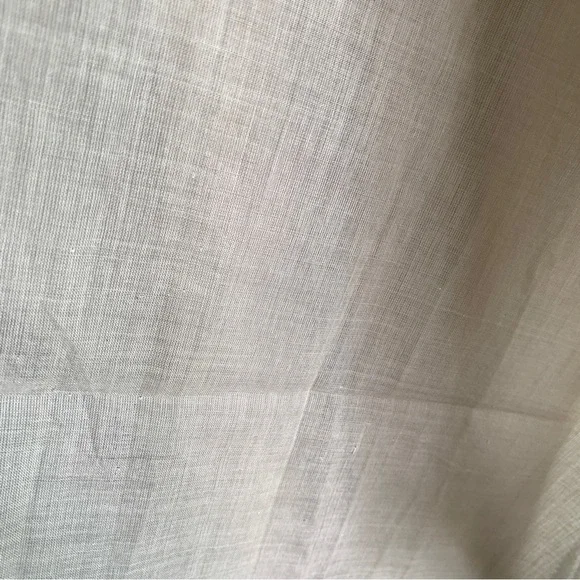 EILEEN FISHER 100% organic cotton embroidered hem serape scarf poncho shawl OS - Picture 11 of 16